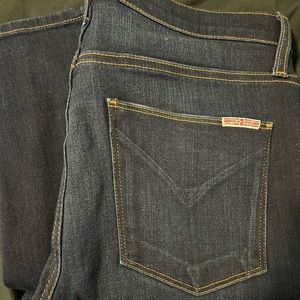 Hudson Jeans Skinny/Dark-Wash/Distressed
